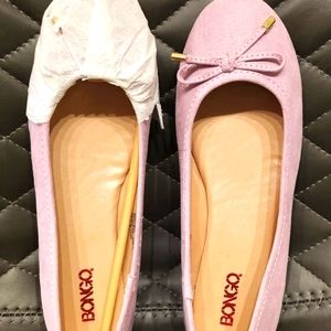 BONGO Suede Ballet Flats